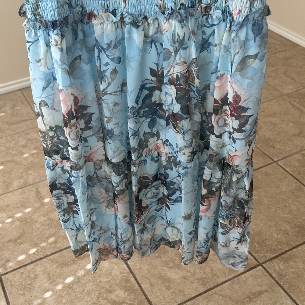 Baltic Born floral Blue Dress. - Picture 4 of 8